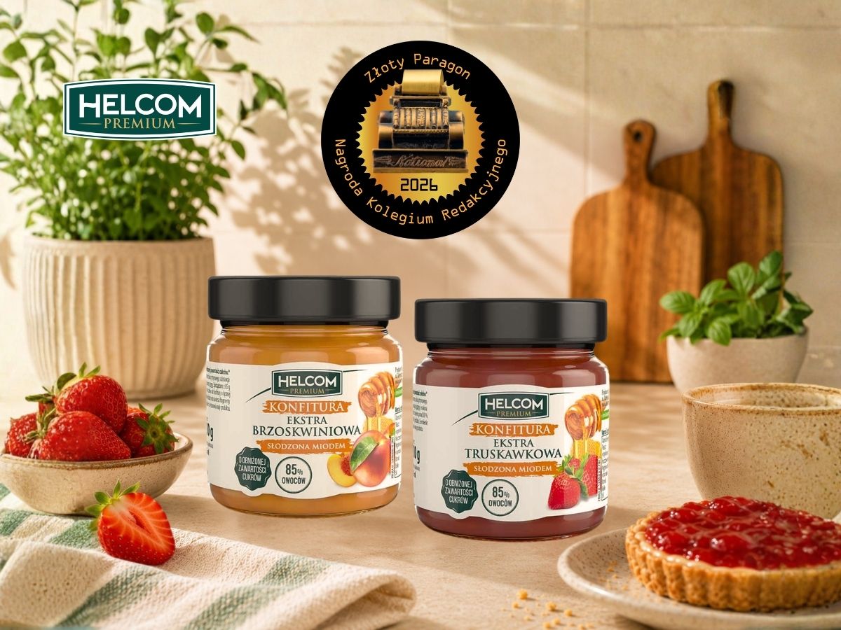Helcom Premium Extra Jams Sweetened with Honey awarded the Special Prize “Golden Receipt 2026”